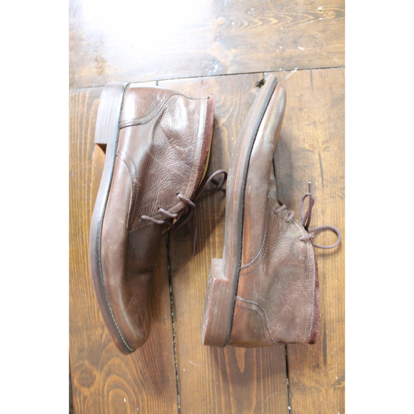 Mens Cole Haan Chocolate Brown Leather Chukka Boots Size 11.5 main image 4